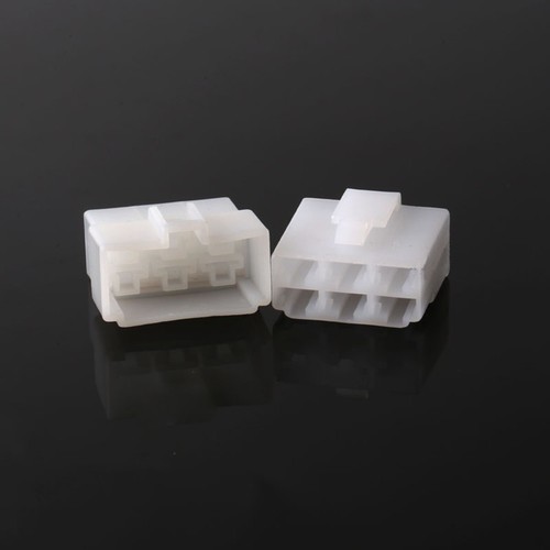 Quality 6.3mm White Mini Connector Kits 1-12 Way/Pin Motorbike Motorcycle Cars - Picture 8 of 9
