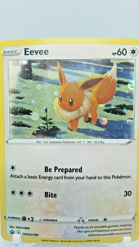Eevee Black Star Promo SWSH190 Sword & Shield Promo (NM) - Bild 2 von 3