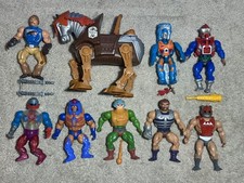 Vintage MOTU Masters of the Universe Lot 9 – Heroic Warriors - Rio Blast Rokkon