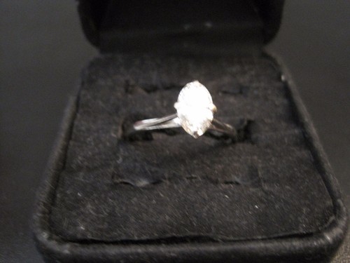 Diamond ring with insert 14k White Gold $6227.00 - Picture 4 of 8