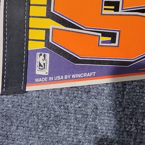 Pennant Phoenix Suns circa anni 90 Slam Dunk logo squadra vintage NBA basket - Foto 3 di 8