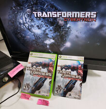Transformers War for Cybertron 1 XBox 360 COMPLETE Transformer X-Box 2010 cib