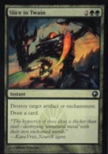 Slice in Twain - Scars of Mirrodin: #127, Magic: The Gathering Lp R96