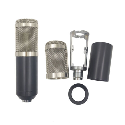 Multiplecolor Metal Mic phone Body Condenser Microphone Case for diy mircophone - Picture 9 of 12