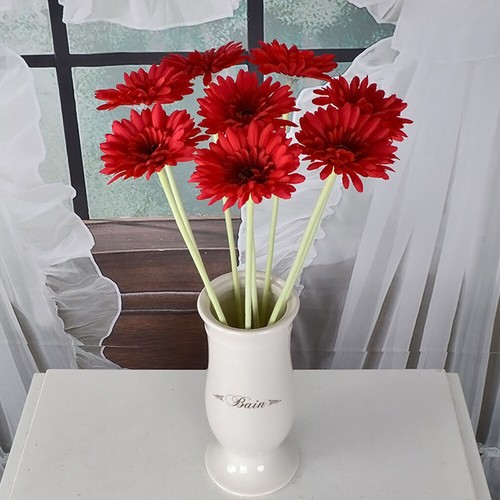 Artificial Fake Silk Gerbera Flower Bouquet Colourful Daisy Home Garden Decor - Picture 9 of 24