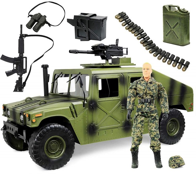 Click N Play Urban Warfare Battlefield Military Action Figure Playset For Kids For Sale Online Ebay