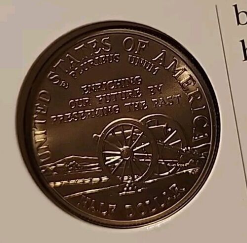 1995 Civil War Battlefield Half Dollar Young Collector's Set Free Shipping - Picture 4 of 5