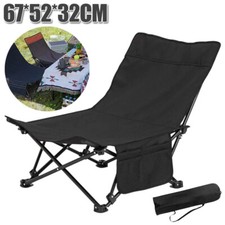 Campingstuhl Faltbar 130kg Tragetasche Gartenliege Falt Angel Klapp Strand Stuhl