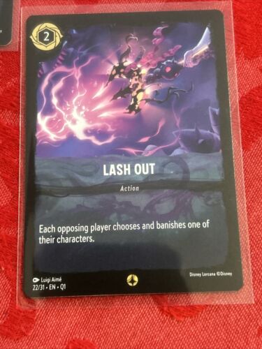 2x Disney Lorcana - Illumineer's Quest: Deep Trouble - Lash Out - 22/31 x2 - Bild 3 von 5