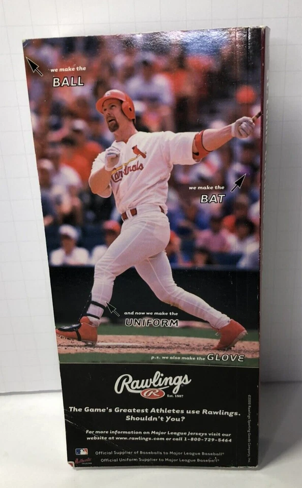 Guía de medios de los Cardenales de San Luis 2000 - Mark McGwire, Jim Edmunds - NLCS - MLB Foto 2 de 4