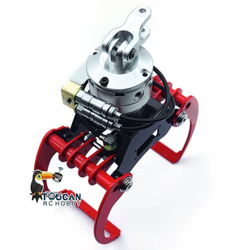 1/14 Metall-Hydraulik-Klaue für RC-Kranwagen Fernsteuerung Muldenkipper Modell - Picture 4 of 5