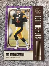 2020 Legacy BEN ROETHLISBERGER For The Ages Purple #d/10 Pittsburgh Steelers