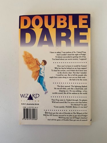 Double Dare - Novel by Pip Carter (Paperback, 1996) Young Adult Teen Novel - Picture 2 of 12