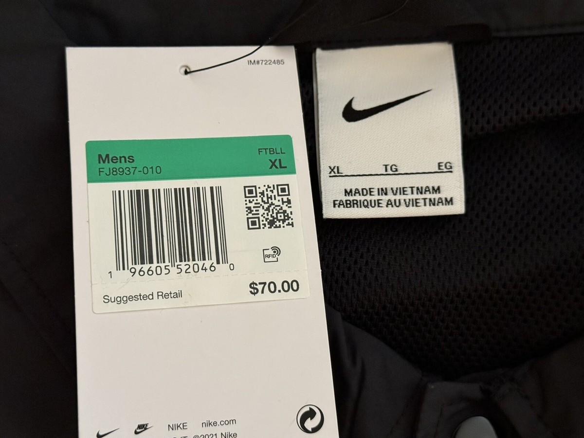 New XL Nike Texas Longhorns Team Issue Snap Coaches Repel