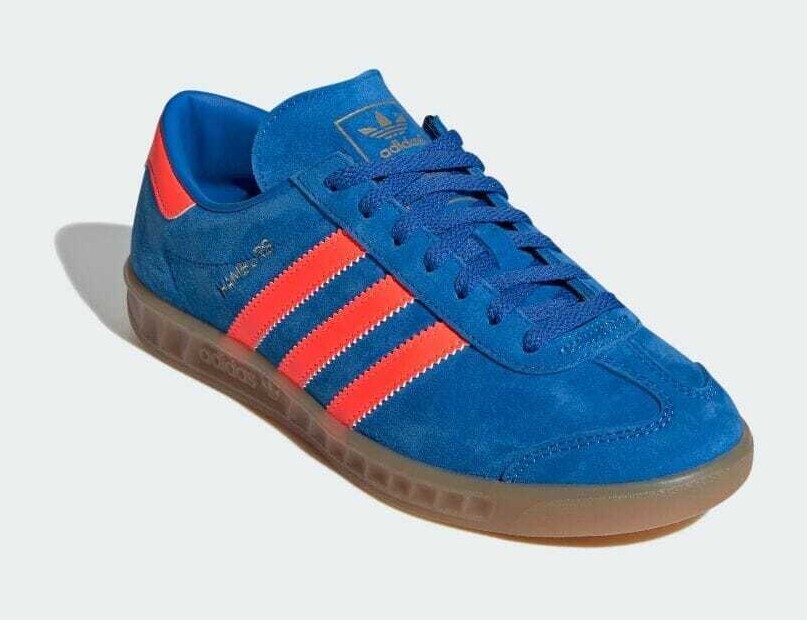 ★adidas★ Hamburg Blue Orange adidas Originals WMNS Hamburg Blue Bird Solar Orange IH5471
