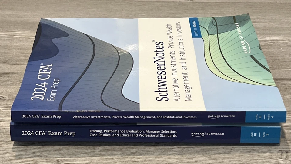 2024 CFA Level 3 Schwester notes and factsheet BOOK 4 & 5 - FREE SHIP! - Image 3 of 4