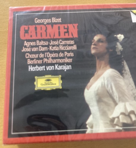 Bizet: Carmen (3 x CD, 1983) Carreras von Karajan Berlin Philharmonic BNIW GIFT - Imagen 4 de 10