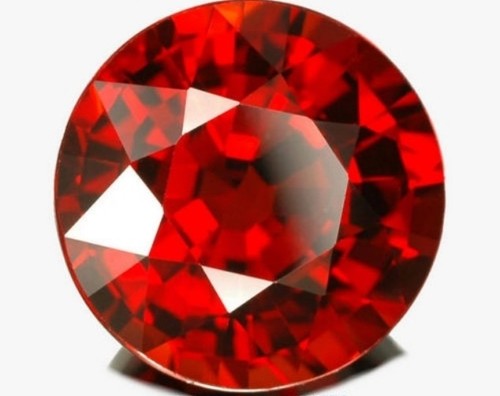 RED GARNET 8 MM ROUND CUT ALL NATURAL ELEGANT GEMSTONES