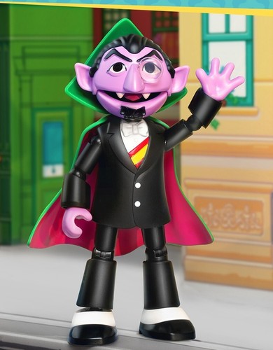 Blokees Sesame Street Model Kits Action Figure Ernie Bert Oscar Count von Count - Picture 2 of 26
