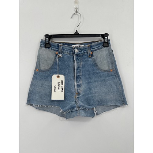 RE/DONE x Levi's Collaboration Ultra short denim shorts Size 25 NWT - Picture 3 of 6