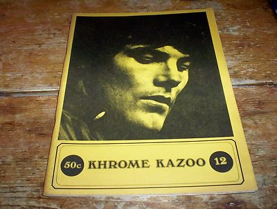KHROME KAZOO 1968 SAN DIEGO folk / blues magazine w/ ELMORE JAMES doc watson VG+