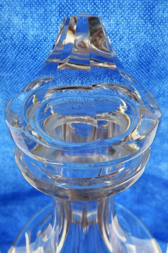 WATERFORD CRYSTAL “EILEEN” DECANTER WITH STOPPER, 13’’ EXCELLENT CONDITION - Foto 2 di 10