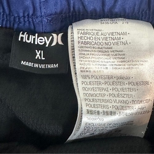Hurley Navy Youth 10 inch Swim Trunks XL - Picture 5 of 7