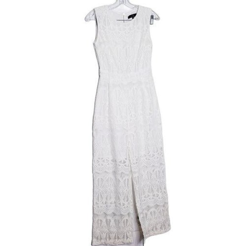 Tuta donna MDS Collection bianca in pizzo affare taglia M - Foto 4 di 12