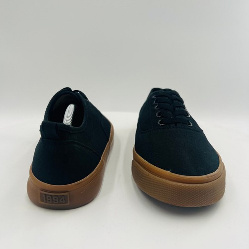 Tenis para niños Old Navy Black Jack de lona con cordones suela negra tostada talla 5 - Imagen 10 de 13