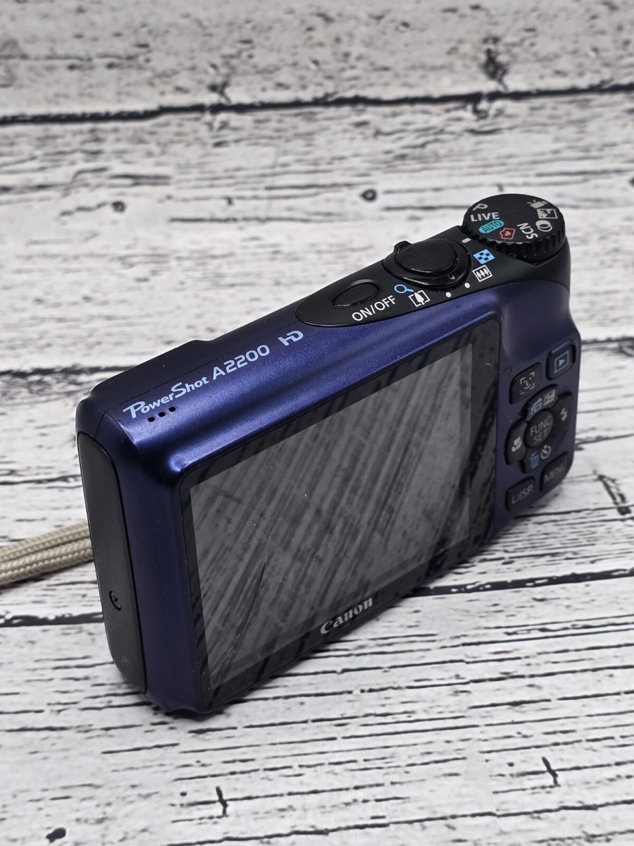 【新品・未使用】Canon PowerShot A2200 Amazon.com : Canon Powershot A2200 14.1 MP Digital Camera