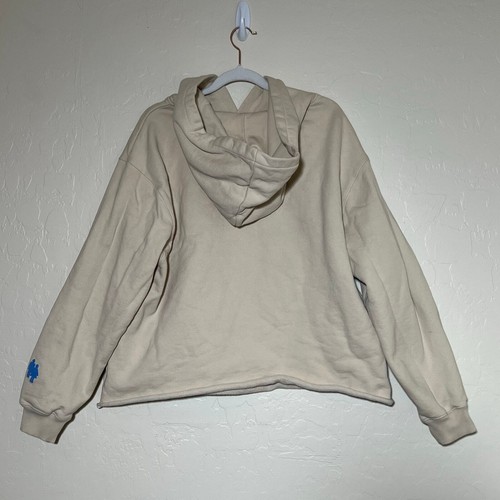 Homme Femme Easy Langarm Pullover Hoodie Sweatshirt Creme Herren Gr. XL - Bild 7 von 9