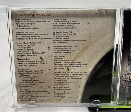 Abstract Science Presents AA (Audio Anonymous) A 12 Step Program (2001) Music CD - Picture 3 of 4