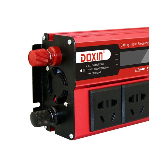 500W Solar Power Inverter DC 12V to AC 230V Converter Outlet USB Peak Charger - Picture 8 of 12