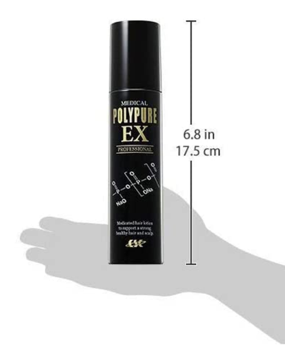 POLYPURE EX Hair-Growth Promotion Hair Loss Prevention Treatment Lotion Set of 3 - Picture 7 of 11