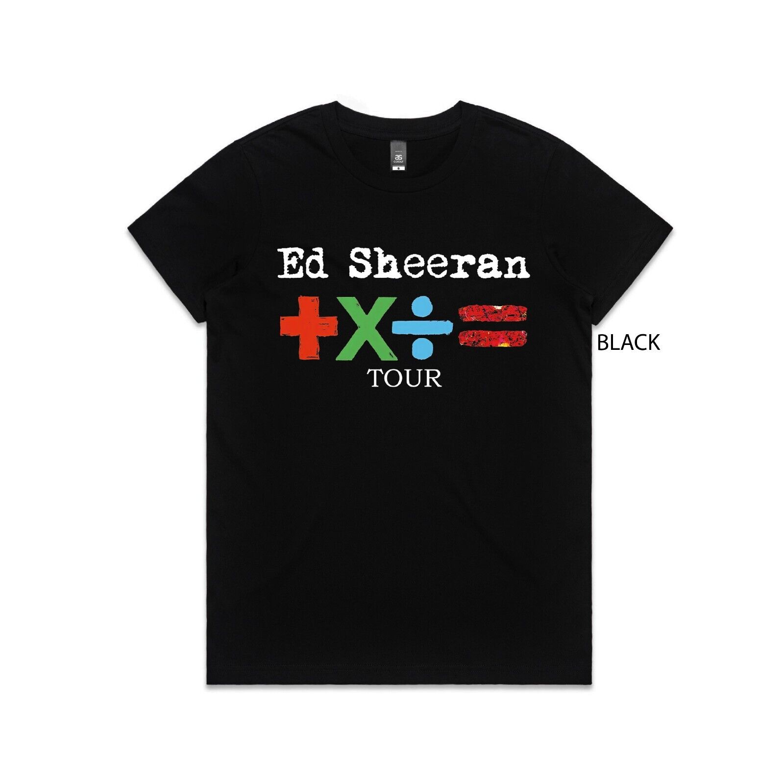 Ed Sheeran TShirt, Mathematics Tour T Shirt, 2023, Tour Merchandise