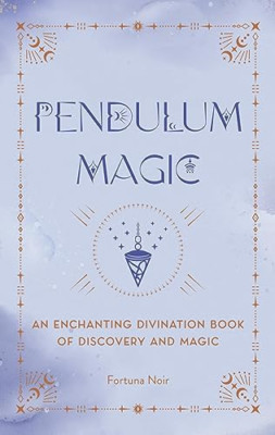 Pendelmagie: Eine bezaubernde Wahrsagerei Buch der Entdeckung - Hardcover NEU Noir, für