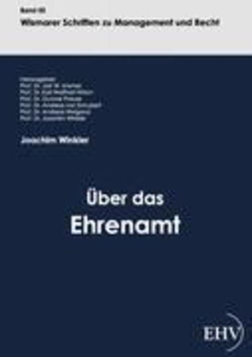 Thumbnail - Über Das Ehrenamt Joachim Winkler Taschenbuch Paperback 136 S. Deutsch