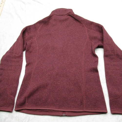 Patagonia Jacket Womens Small Purple Better Sweater Raglan Sleeve Full Zip - Picture 5 of 14