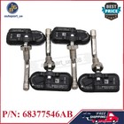 4x Tire Sensor 68377546AB TPMS 434MHz For 2019-21 Ram 3500 DRW Outer Alloy Wheel