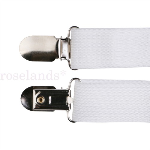 2/4pcs Elastic Sheet Straps Fasteners Clips Bed Mattress Grippers Suspender - Picture 5 of 19