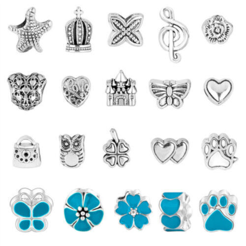 Girls Bracelet Making Kit Beads Jewellery Charms Pendant Set DIY Craft Kids Gift - Picture 10 of 43