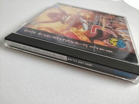 QUIZ The King of Fighters Battle Quiz Game Japanese SNK NEOGEO CD set-e0624