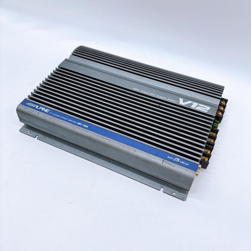 Alpine MRV-1000 V12 Car Stereo Amp Power Amplifier Max 1000W Tested Used JP - Picture 12 of 12