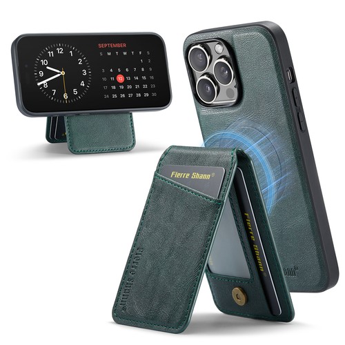 PU Leather Magnetic Detachable Wallet Case For iPhone 16 Pro Max/16 Pro/16+/16 - Picture 15 of 16