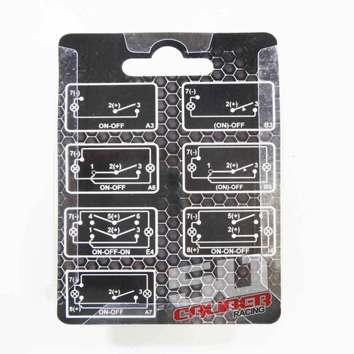 Dual USB Outlets in Rocker Switch Body 20A @ 12V - Blue - Foto 4 di 9