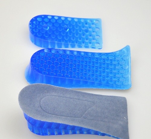 Plantillas de tacón de gel de panal elevadores de altura aumento de altura insertos de zapatos almohadillas elevadas - Imagen 4 de 8