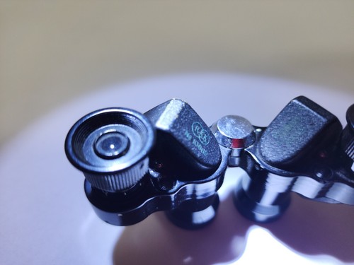 Vintage Occupied Japan RIKEN KOGAKUS 6X15 Mini Spy Binoculars RKK Opera Glasses - Picture 4 of 8
