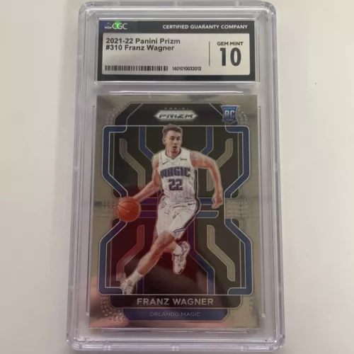 CGC 10 2021 21 Panini Prizm FRANZ WAGNER RC Rookie Graded GEM MINT #310