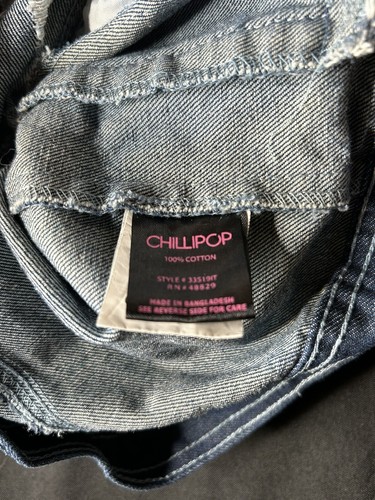 Chillipop Girl's Unicorn Jean Jacket Size denim youth - Picture 6 of 9