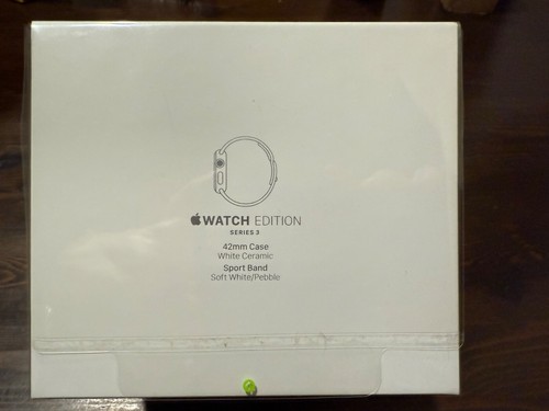 Apple Watch Edition Series 3 42mm biała ceramika - zamiennik AppleCare+, w idealnym stanie! - Zdjęcie 16 z 18